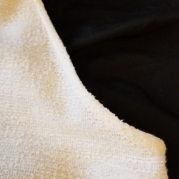 Zara Trafaluc Tweed Fringe Top - Picture 4 of 6